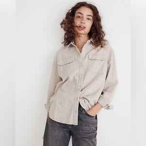 Donegal Flannel Kentwood Oversized Shirt-Jacket
